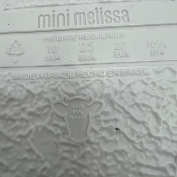 MINI MELISSA ULITSA JELLIE SNEAKER SZ 10 - Picture 5 of 6